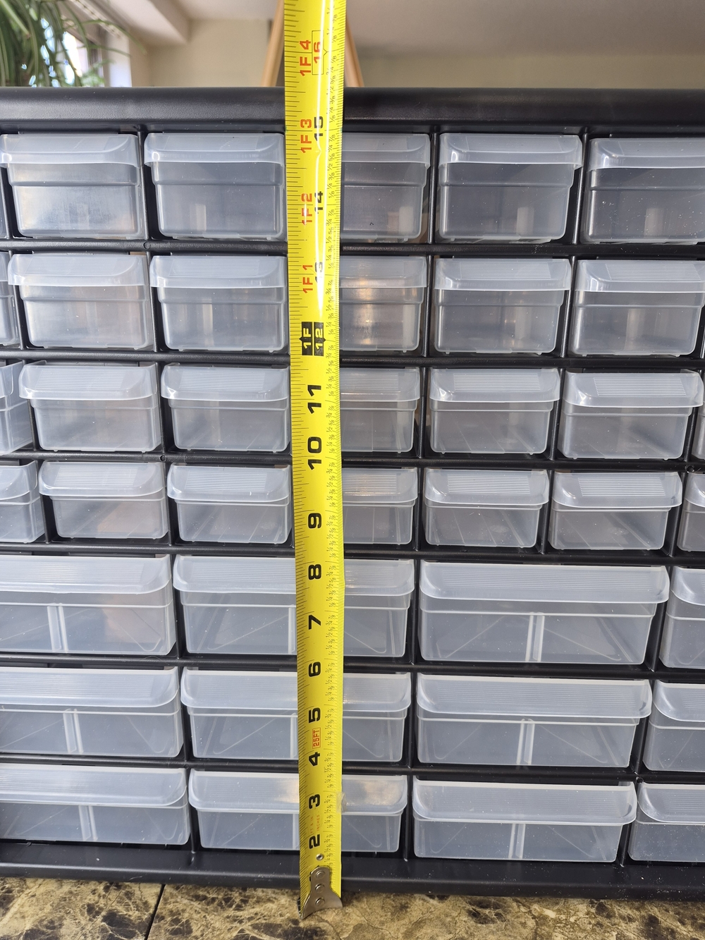 Akro-Mils 44-Drawer Plastic Storage Organizer Cabinet Wall Mount Black 10144
Th - Picture 9 of 16